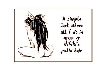 Hibiki no Inmou | Hibiki's Pubic Hair