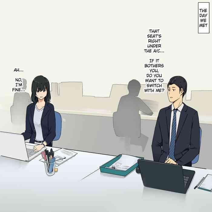 Hitomishiri Douryou Joshi to Micchaku Sex Suru Ohanashi