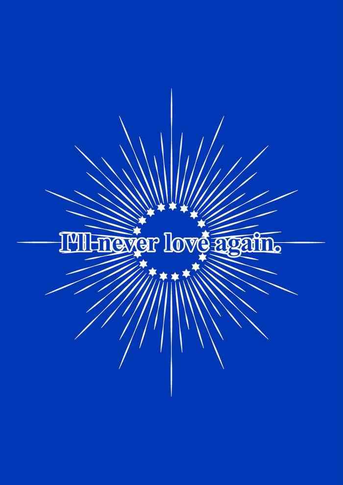 I'LL NEVER LOVE AGAIN