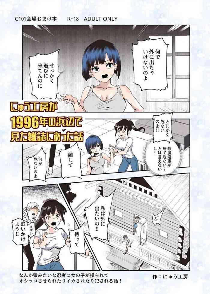 Nyuu Koubou  ga 1996-nen no hamabe de mita zasshi ni atta hanashi
