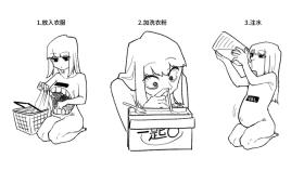 前幾天操作洗衣機時突然覺得蠻變態的