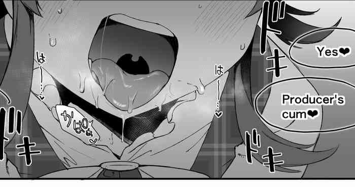 Chinpo Kagi suru Kaho + 4P Fella Manga | Kaho sniffing cock+4PageManga