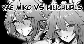 Yae Miko VS Hilichurls