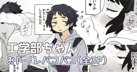 トイレでパコられちゃう工学部ちゃん