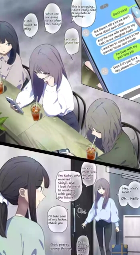 My father remarried, so I went to say hello…