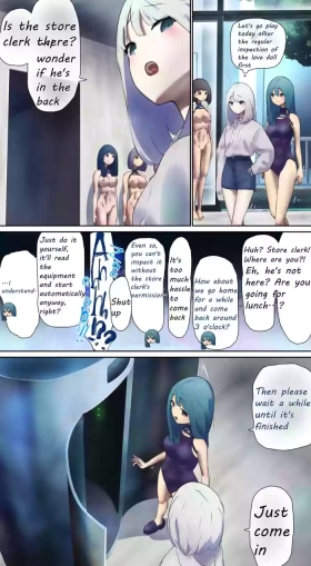 A girl came for regular maintenance on her love doll