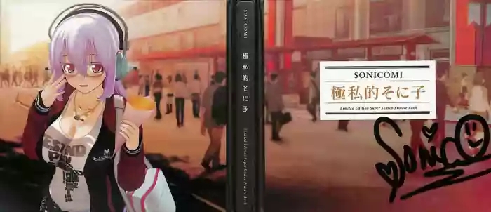 Sonicomi Limited Edition Super Sonico Private Book