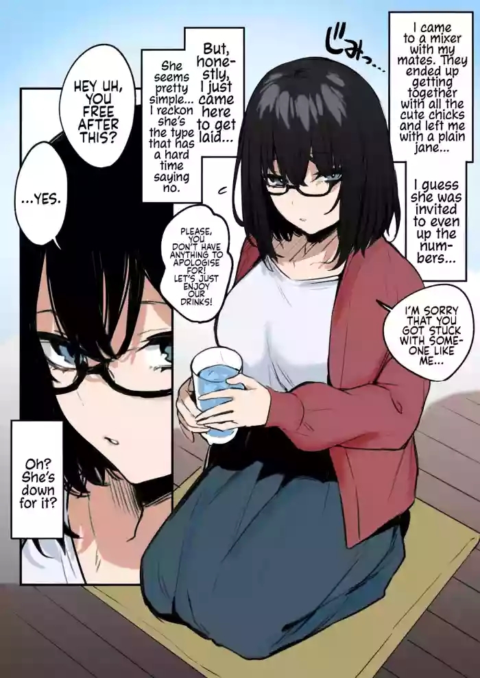 Yaresou dakara toiu Riyuu de Jimi Onna o Sasotta Kekka | I Was Just Looking To Fuck, So I Called Out To This Plain Looking Chick And, Well...