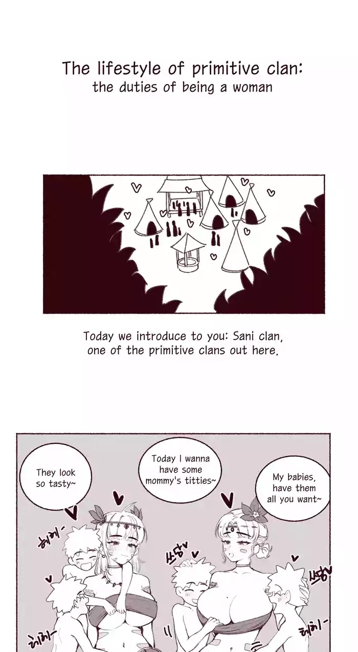 The lifestyle of primitive clan the duties of being a woman