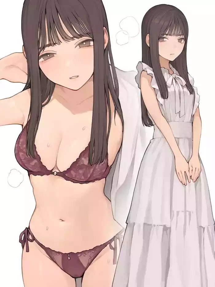 清楚ワンピースの下に