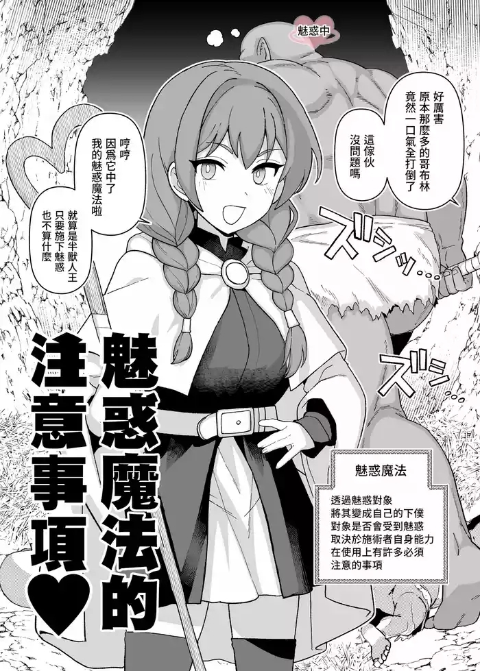 Miryou Mahou no Chuui Jikou | 魅惑魔法的注意事項