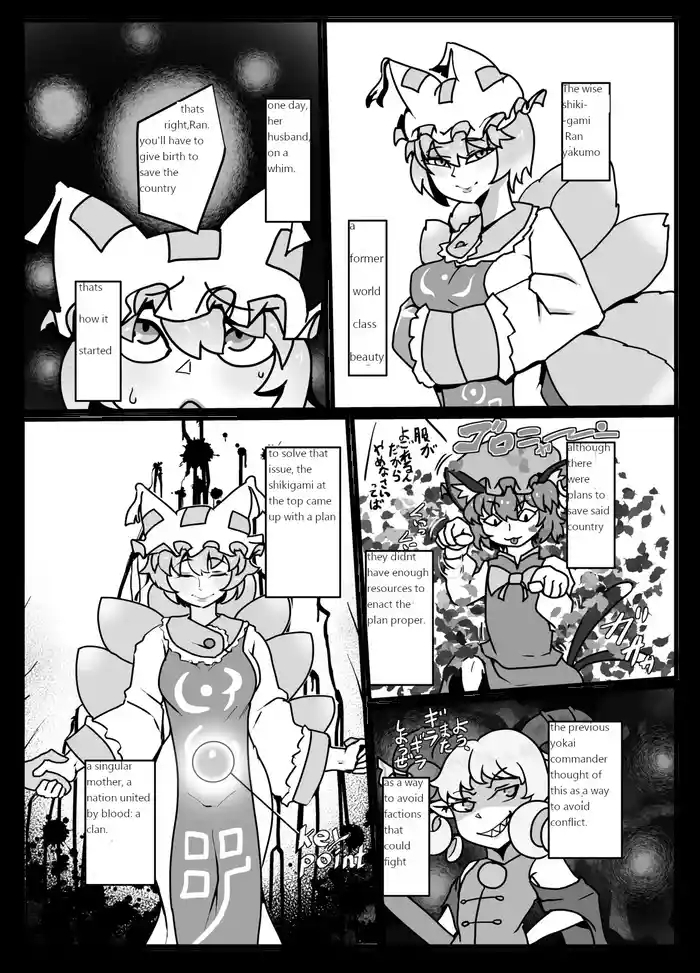 Ran's repopulation plan. (touhou project