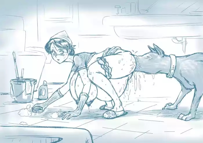 雌犬 female dog NTR