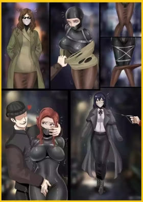 夜晚的奇怪女人