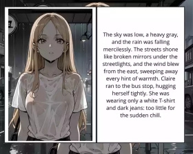 Unexpected Encounters in the RainEnglish language, work in progress