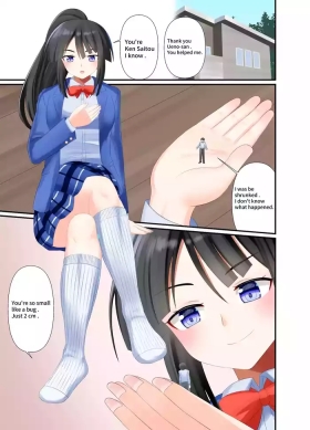Crushed under white knee-highs