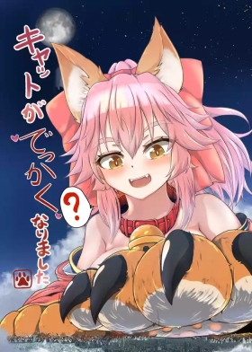 The cat has gotten bigger