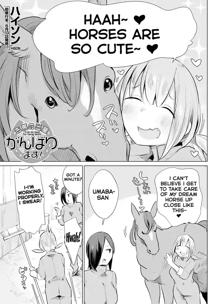 Ouma no Shussan Ganbarimasu! - I'll do my best for horse birth!