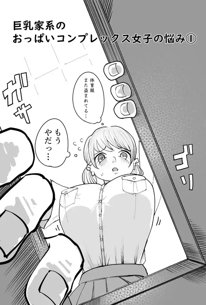 乳家系のおっぱいコンプレックス女子の悩み